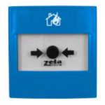 ZETA ZP-CP4/B | CP4 Conventional Surface Mount Manual Call Point, Blue