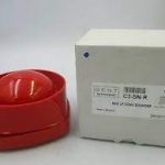 GENT IP65 Electronic Sounder Red (100 dBa) – C3IP-SN-R