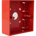 Gent S4-34895 Surface Back Box (Red) for S4-34800 Range of MCPs