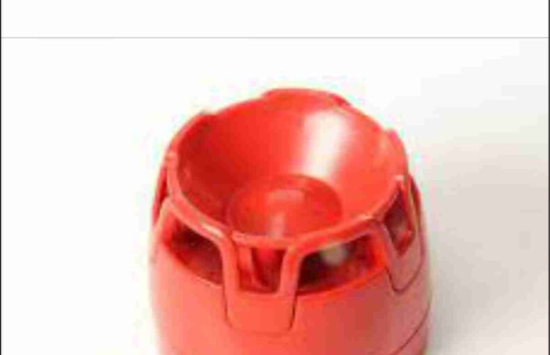 Red profile wall and ceiling sounder