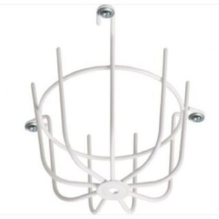 White s-quad protective cage