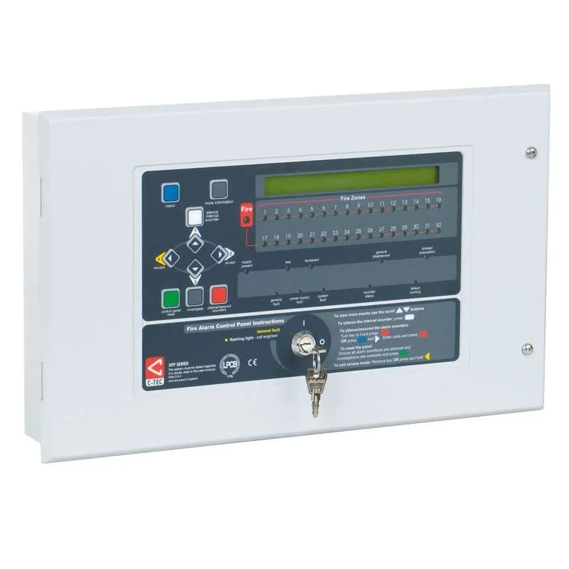 CTEC 1-Loop-32-Zone-Addressable-Fire-Panel C-TEC 1 Loop 32 Zone Panel