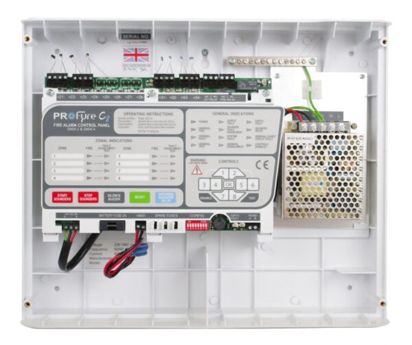 Zeta 1 Zone Fire Alarm Control Panel Motherboard