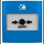 Zeta BreakGlass Blue Weatherproof – Durable Emergency Call Point for Outdoor Safety Systems