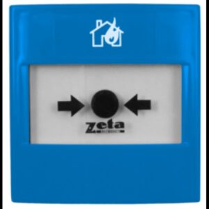 Zeta BreakGlass Blue Weatherproof – Durable Emergency Call Point for Outdoor Safety Systems