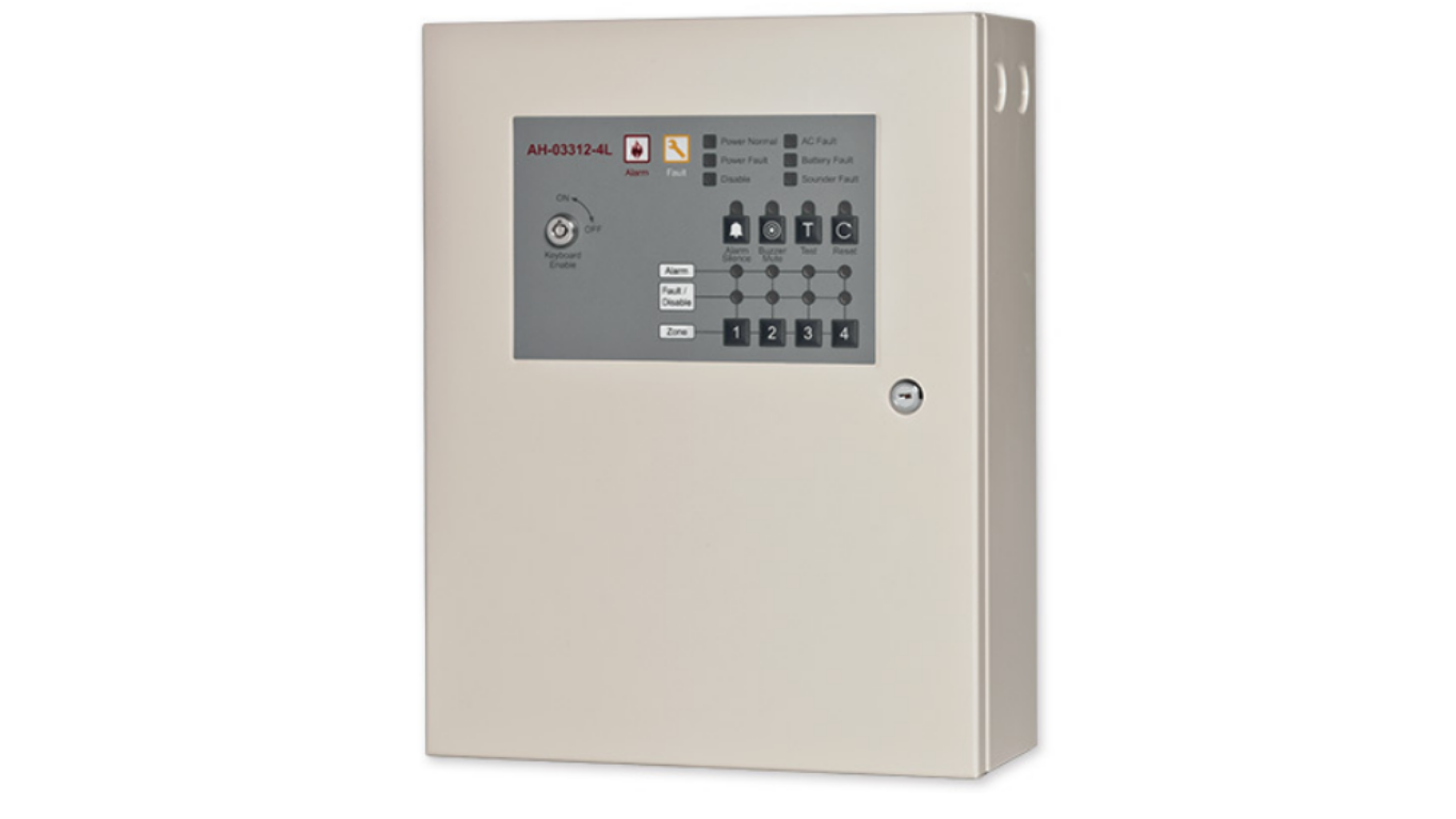 AH 6-Zone Fire Alarm Panel