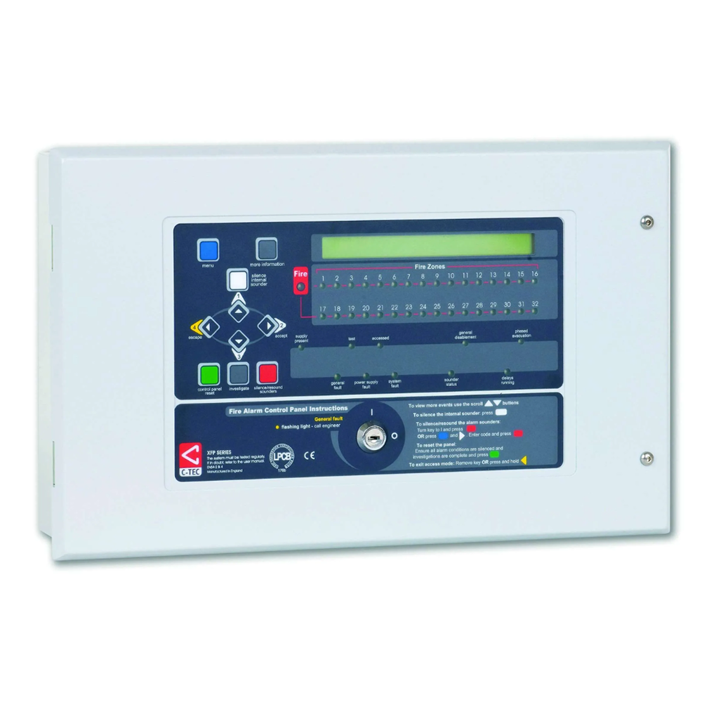 CTEC 1 Loop 32 Zone Fire Alarm Panel