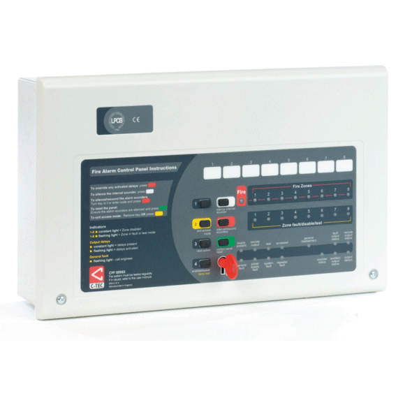 CTEC 2 Zone Plastic Fire Alarm Control Panel