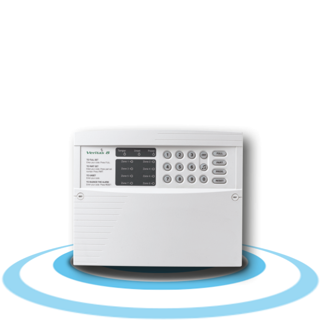 Veritas V8 Alarm Panel