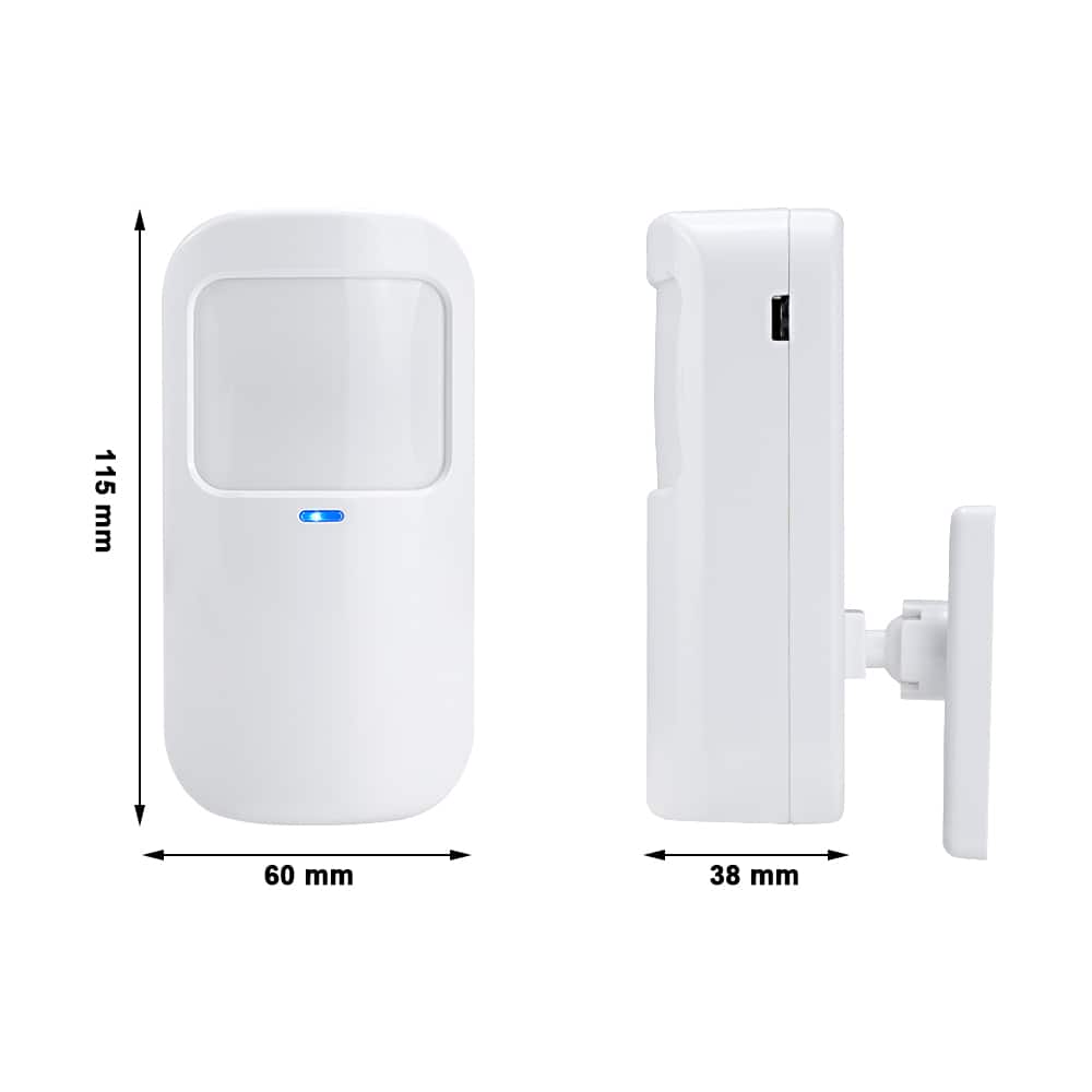 🔋 Wireless PIR Motion Sensor – Smart, Secure, Reliable