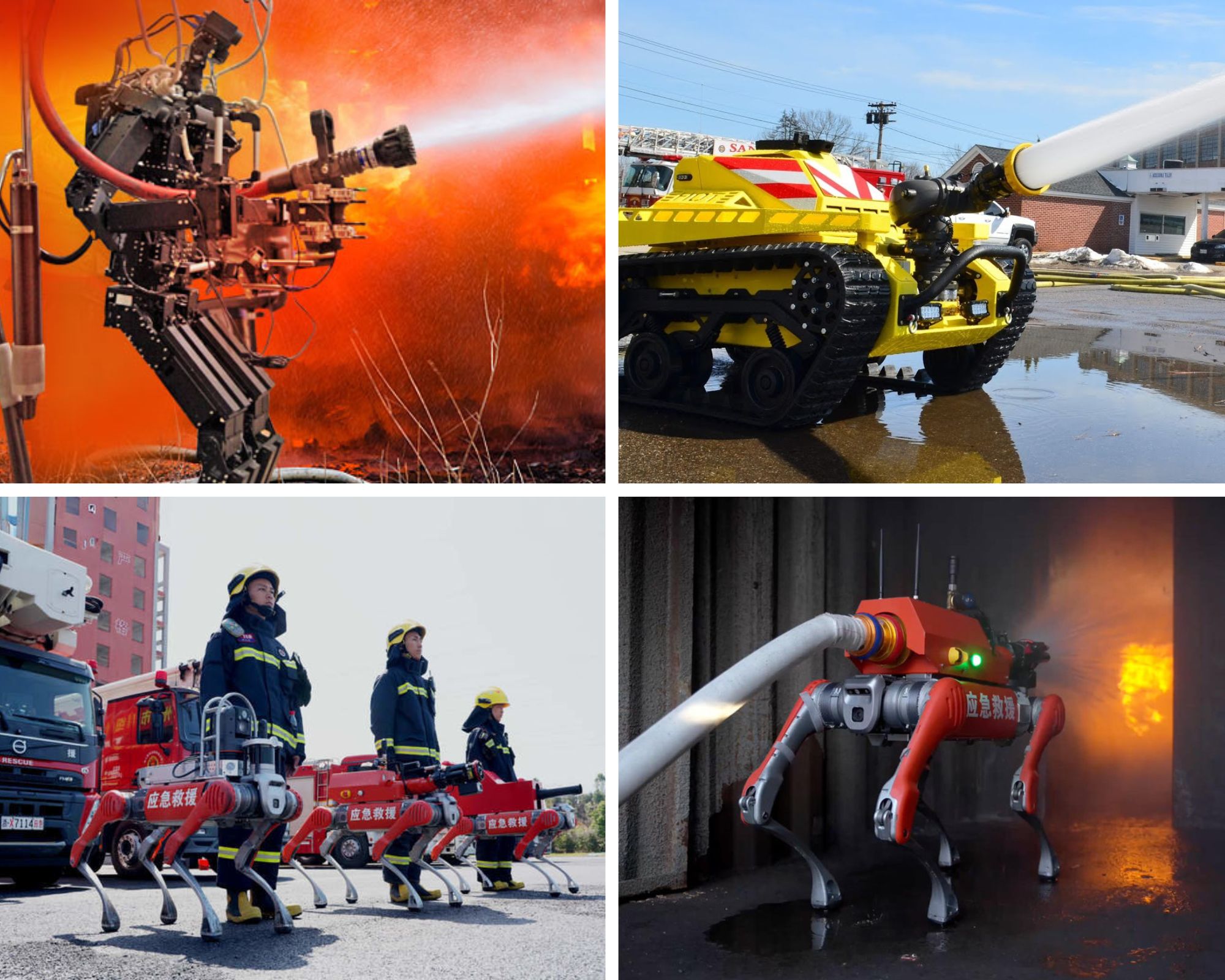 A New Era in Firefighting: Meet the AI-Powered Firefighter Robots Saving Lives on the Frontlines
