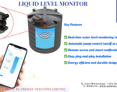 LIQUID LEVEL MONITOR sold by trends ventures limited, 2a, oritshe street, opposite m.a.n house ikeja lagos nigeria