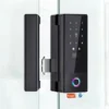smart glass door lock