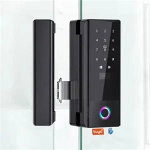 smart glass door lock