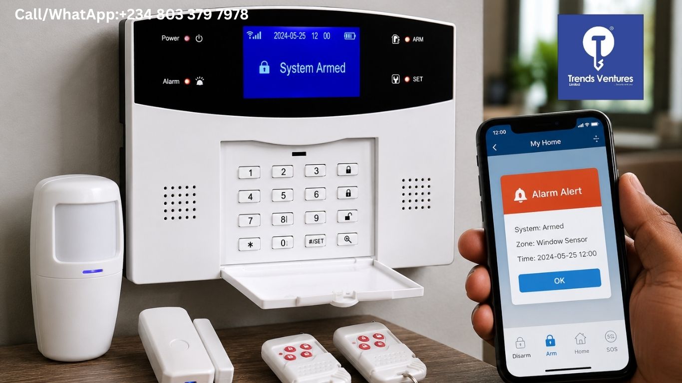 Tuya Smart Wi-Fi GSM Burglar Alarm System