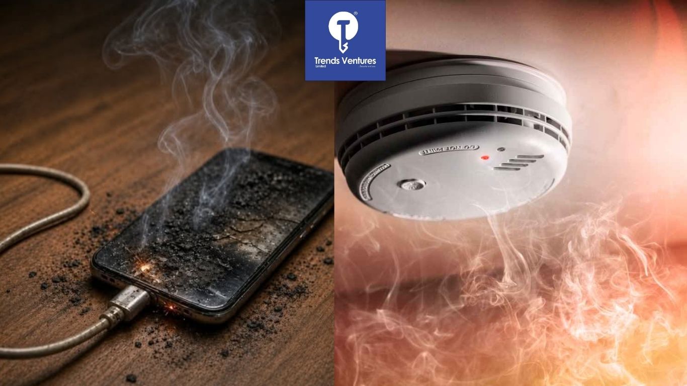 How a Smoke Alarm Prevented a Home Disaster A Phone Charger Nearly Burned Down a Home