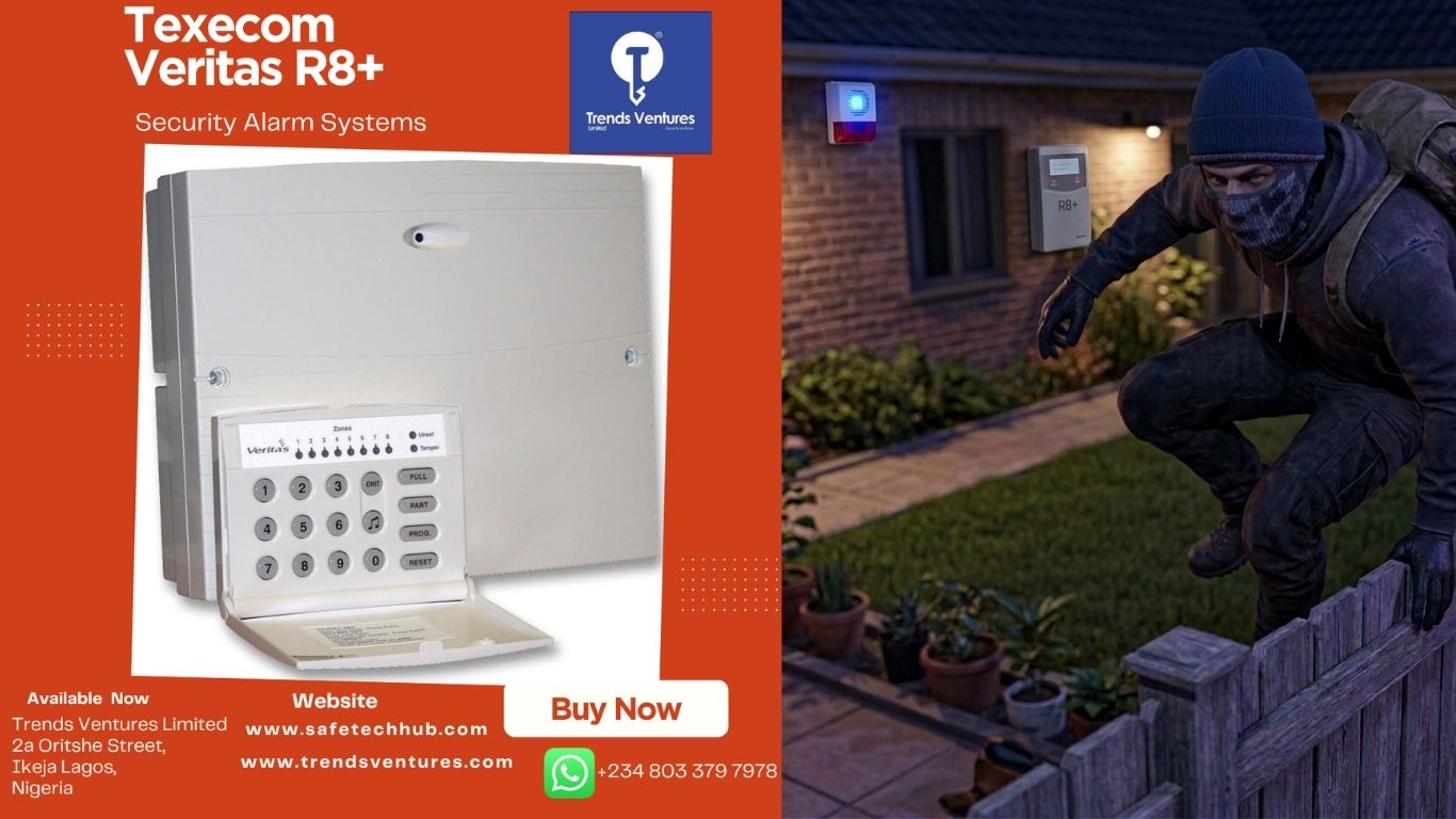 Texecom Veritas 8 and R8 Plus wired alarm control panels