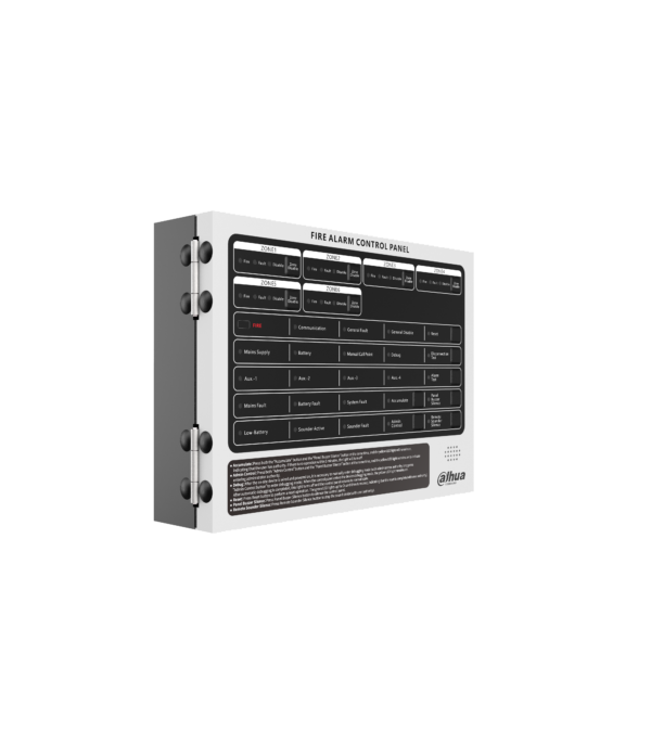 Wisualarm 4-Zone Conventional Fire Alarm Control Panel