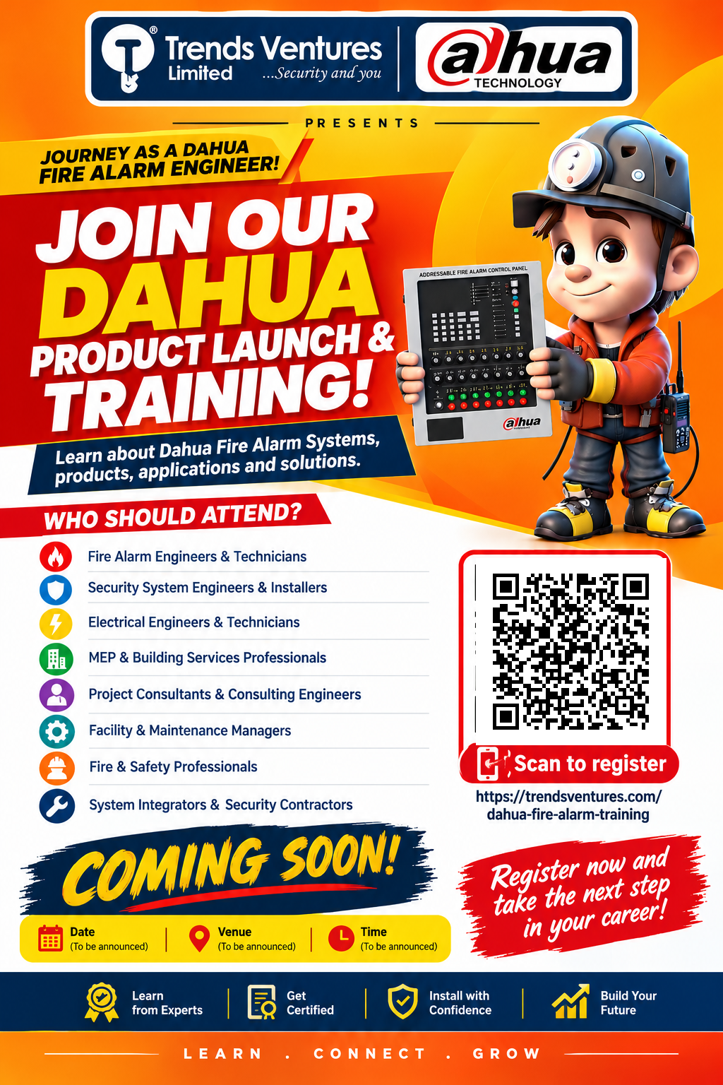 Dahua Product Launch & Training by Trends Ventures Ltd